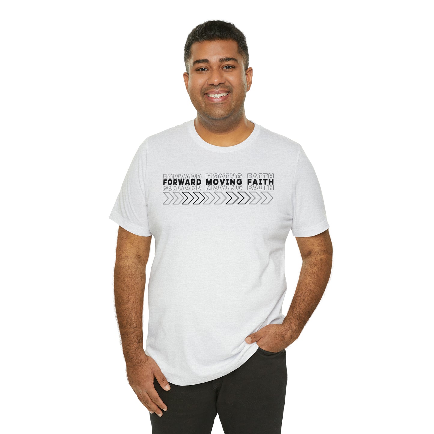 Forward Moving Faith Men's t-shirt