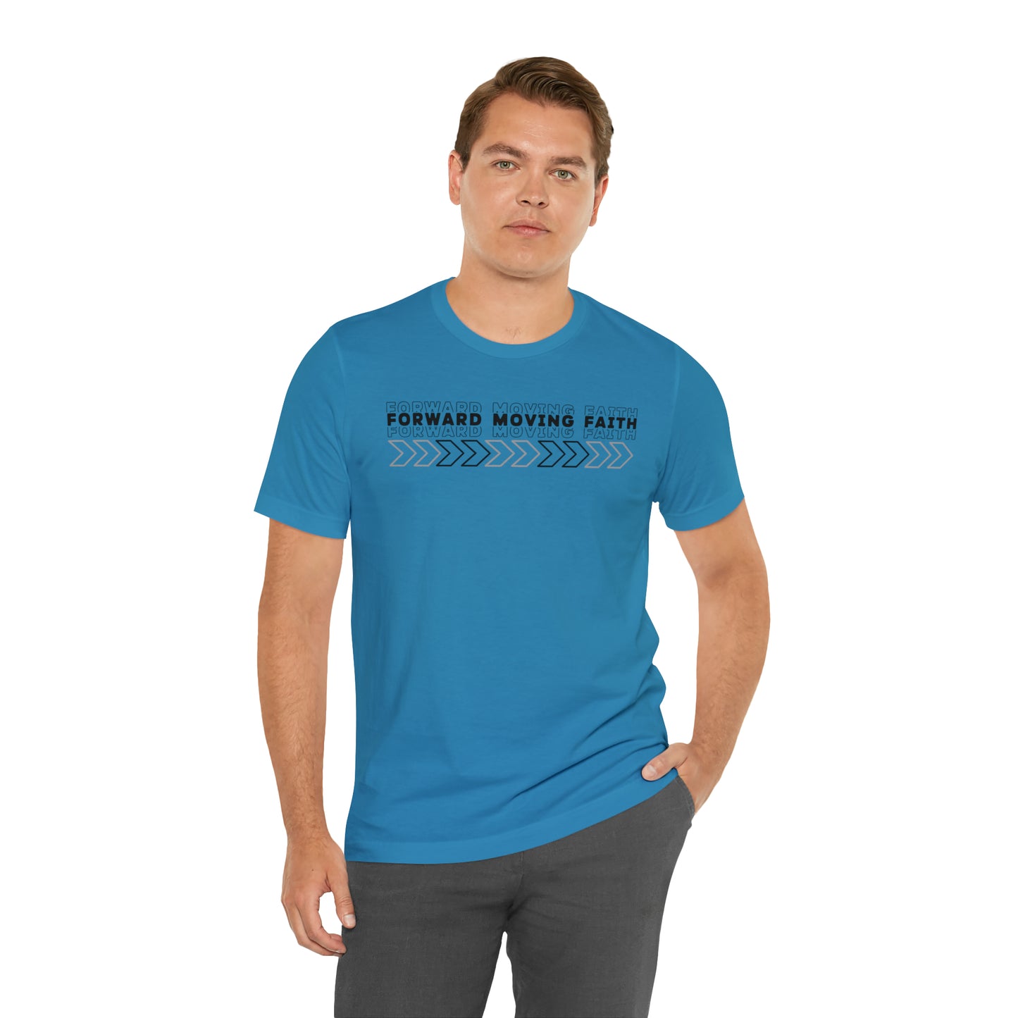 Forward Moving Faith Men's t-shirt