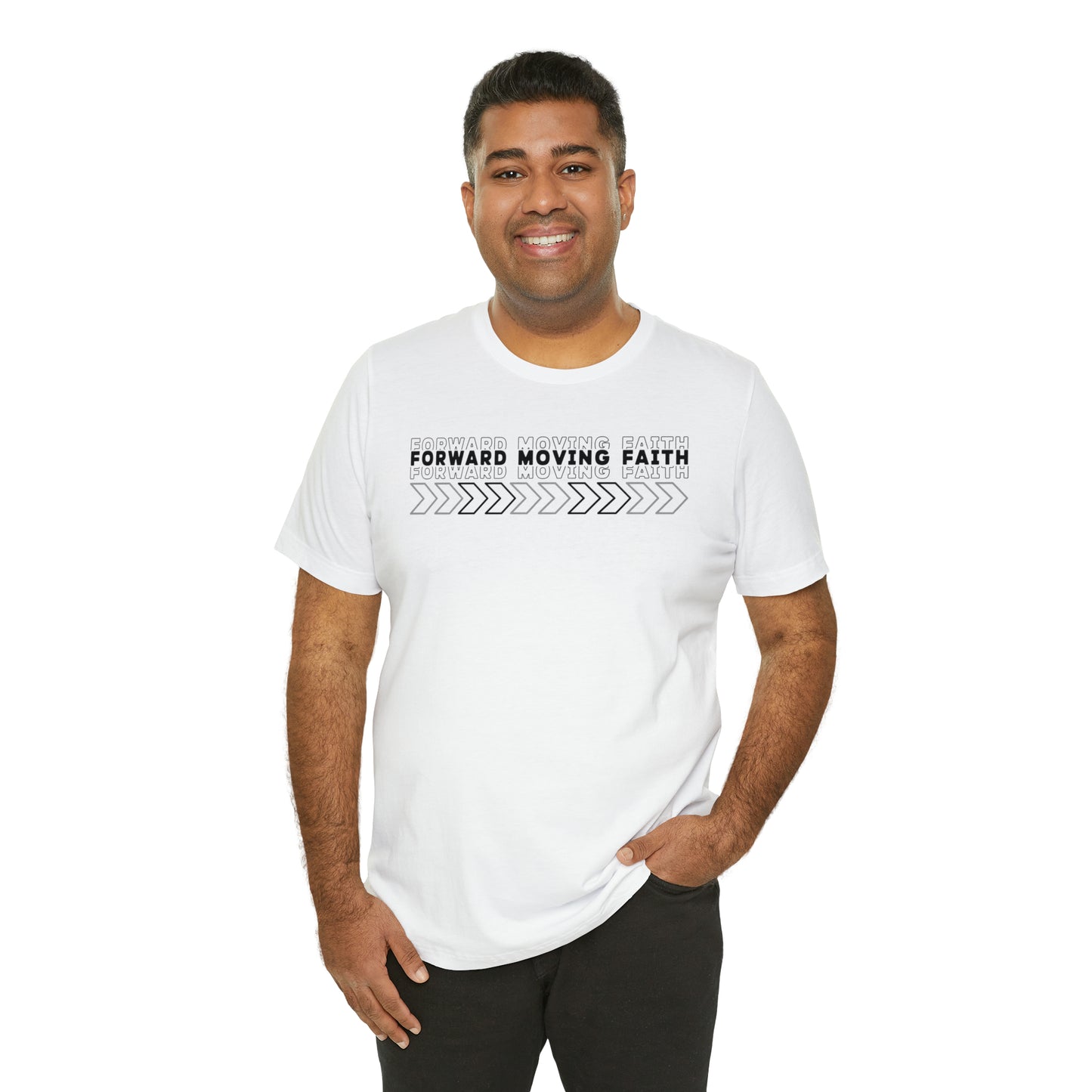 Forward Moving Faith Men's t-shirt