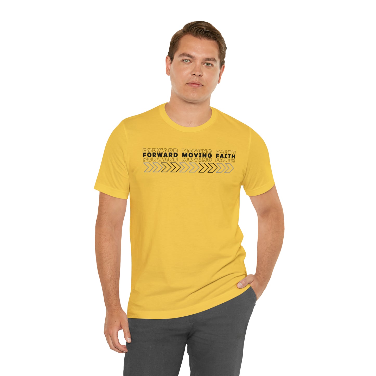 Forward Moving Faith Men's t-shirt