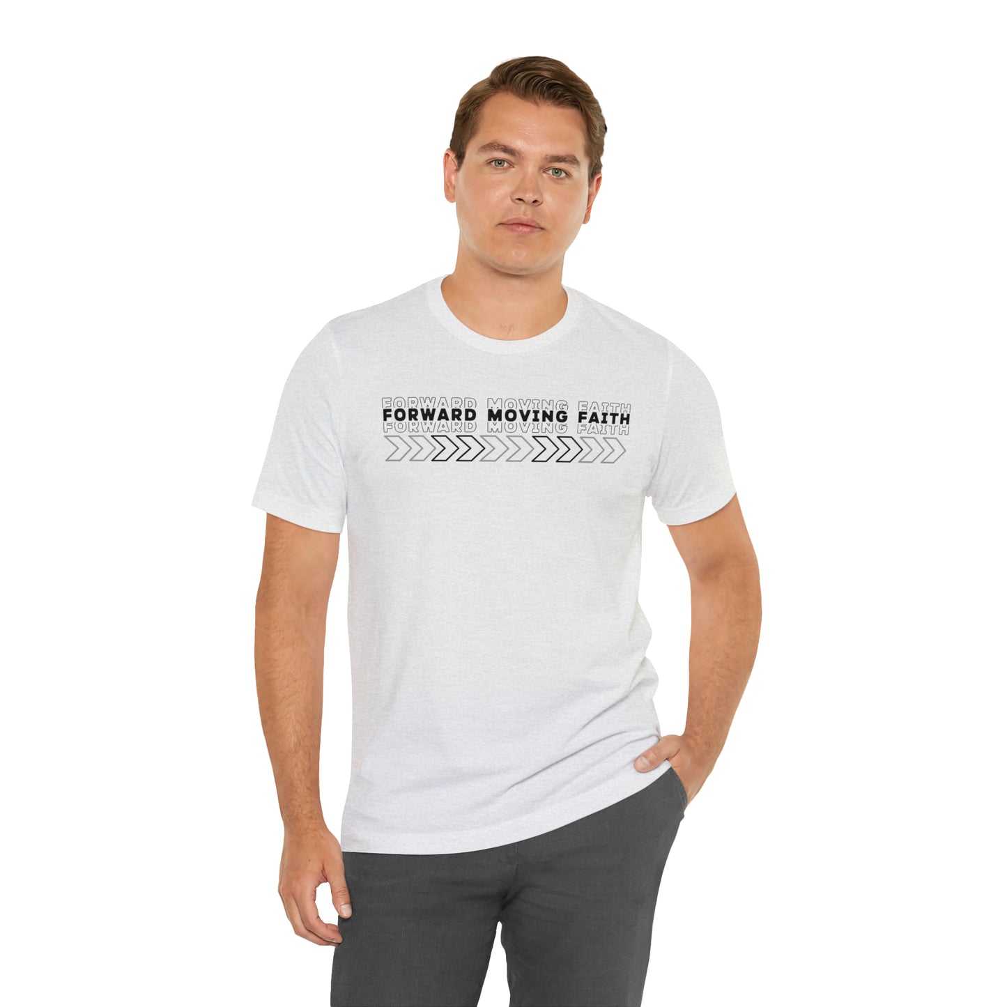 Forward Moving Faith Men's t-shirt