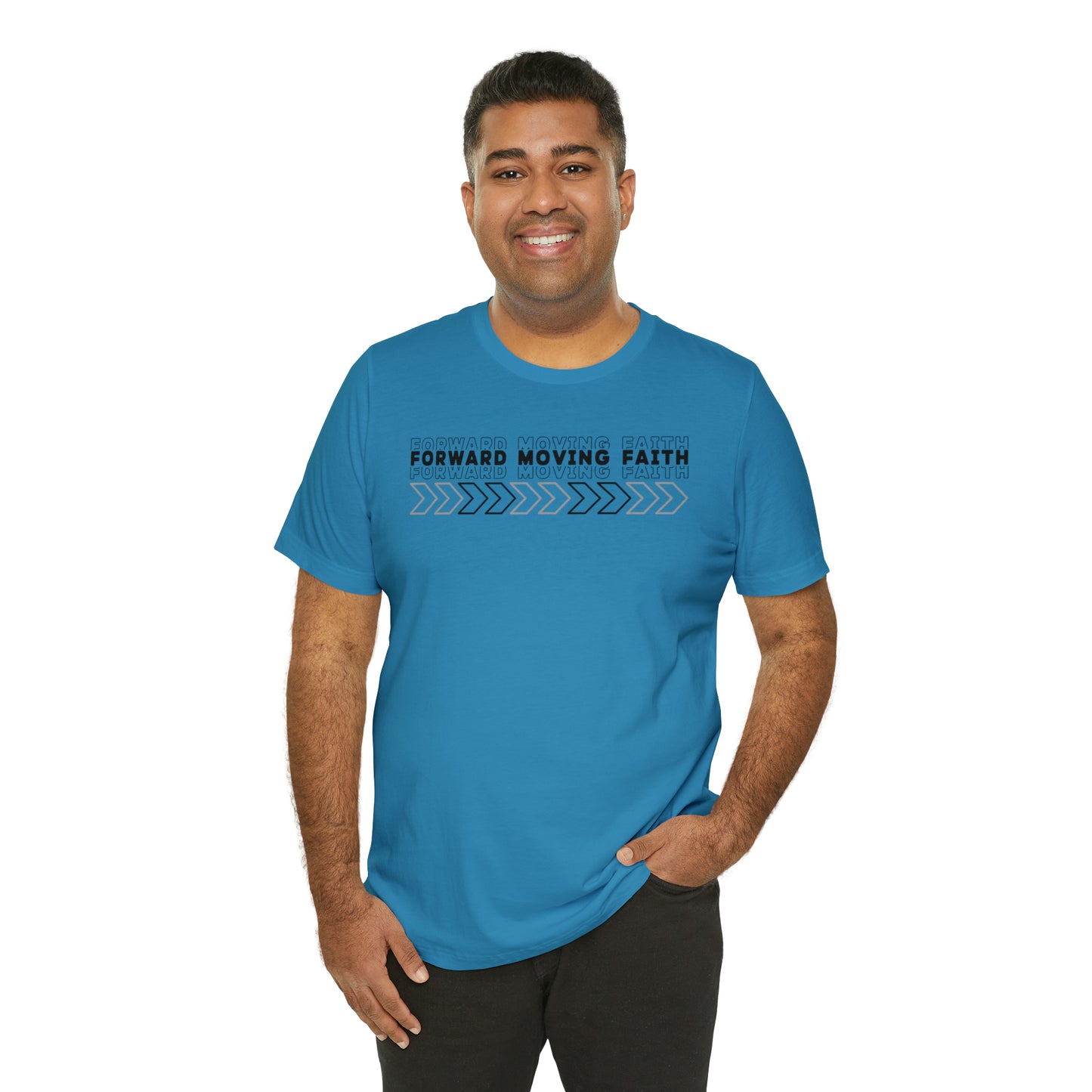 Forward Moving Faith Men's t-shirt