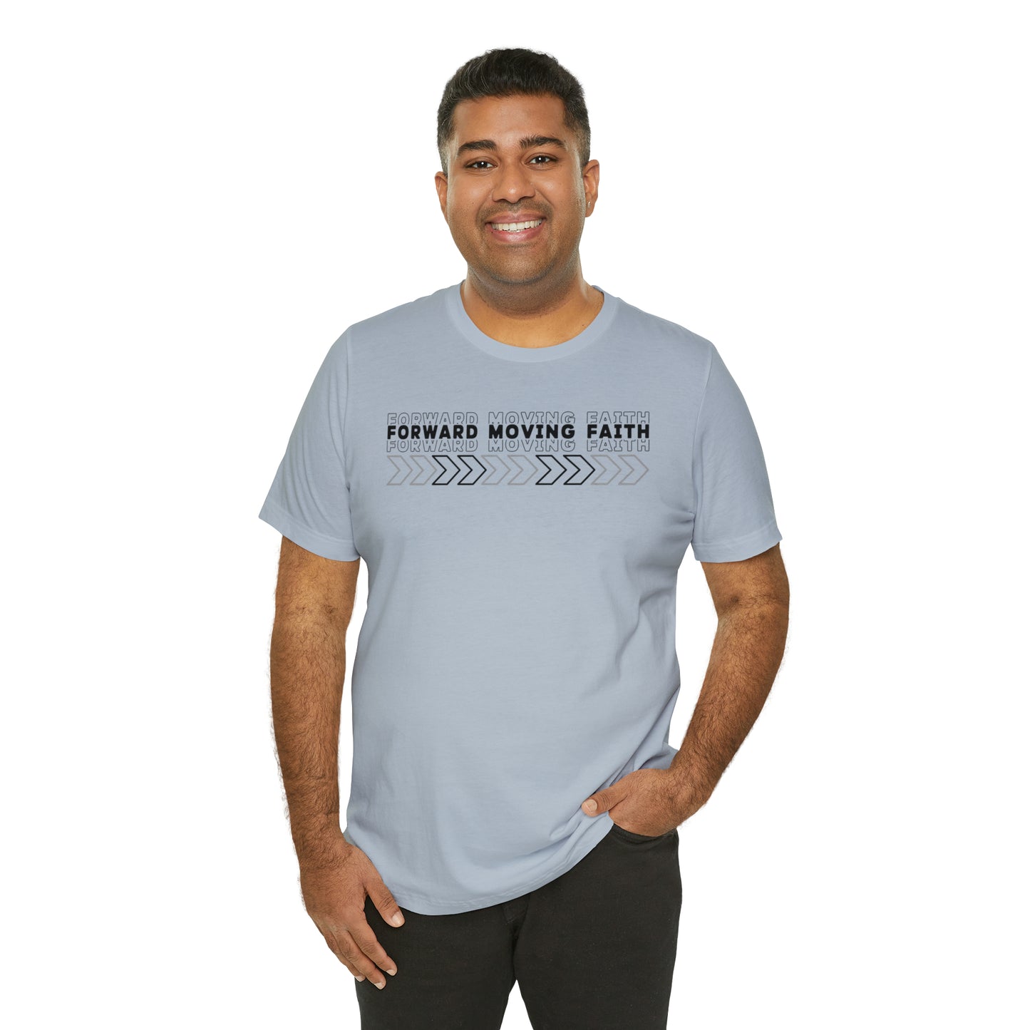 Forward Moving Faith Men's t-shirt