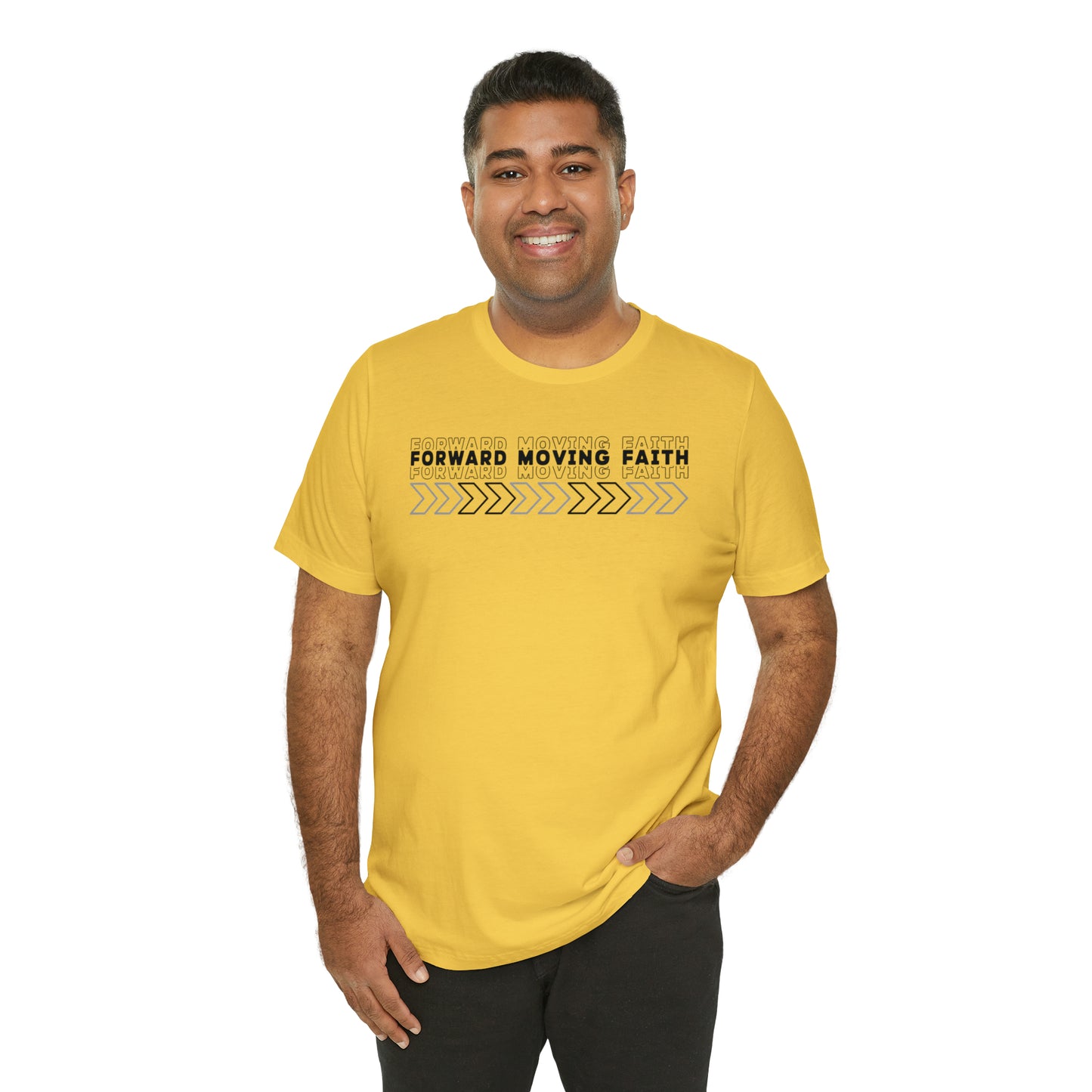 Forward Moving Faith Men's t-shirt