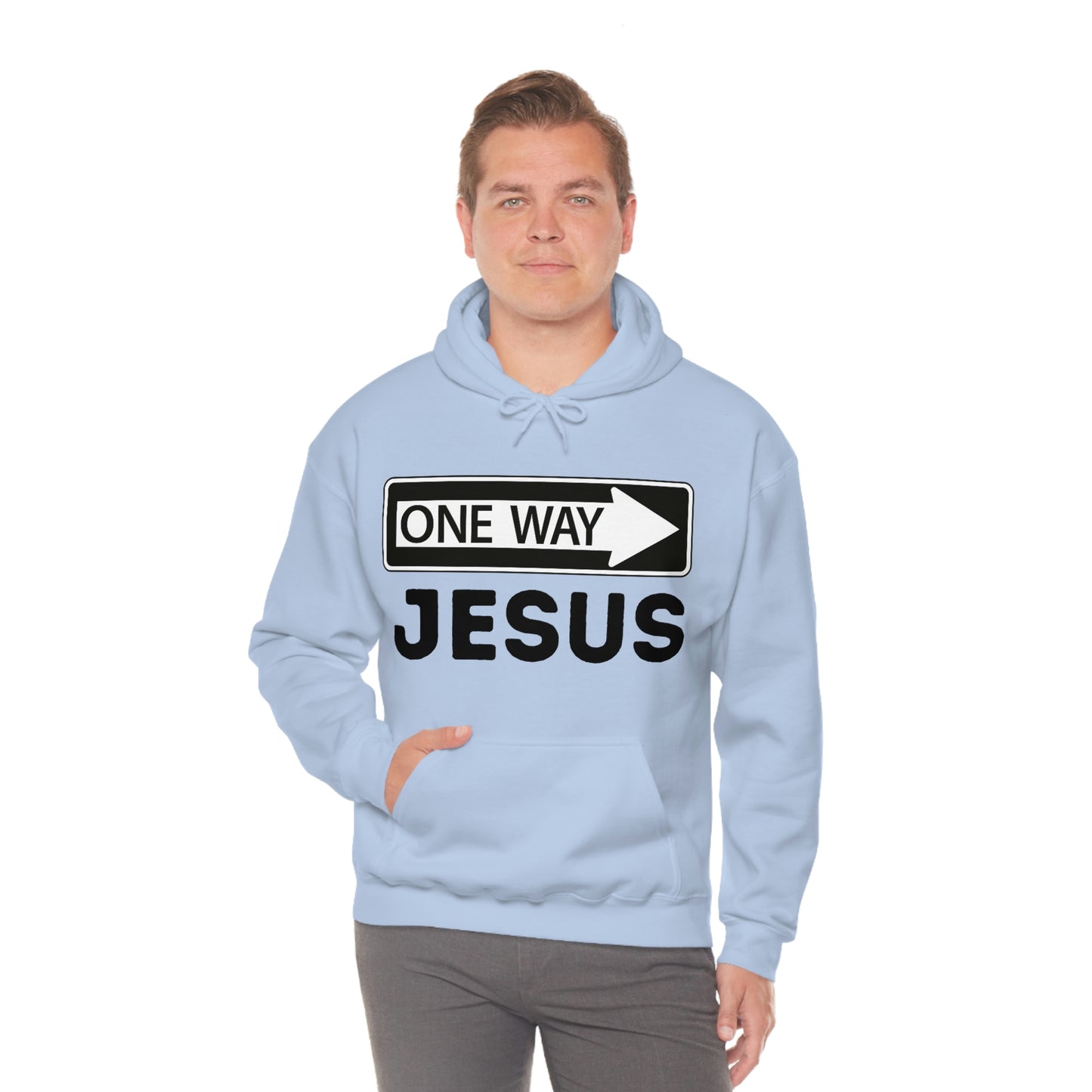 One Way Jesus Men's Sweatshirt