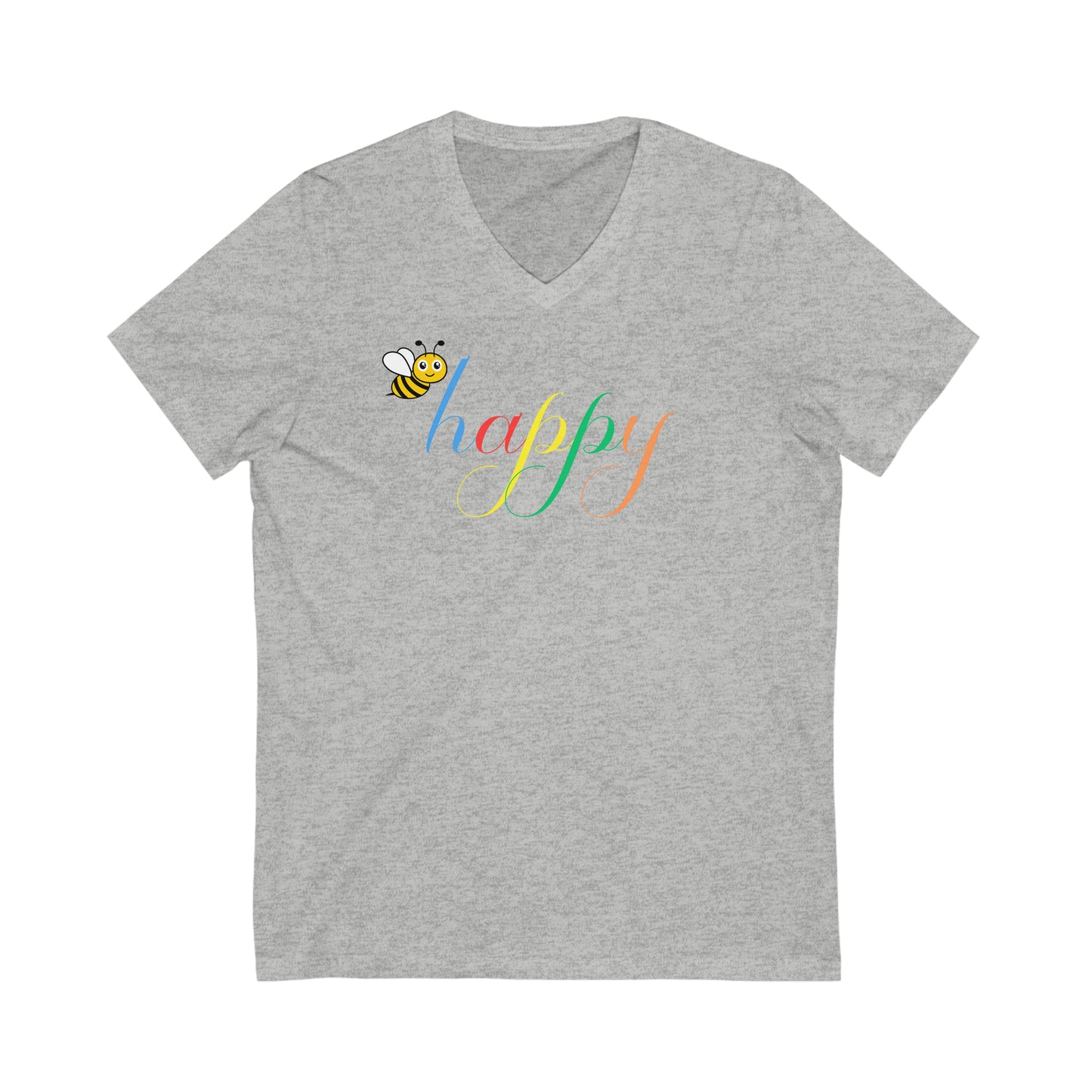 Happy V-Neck Tee