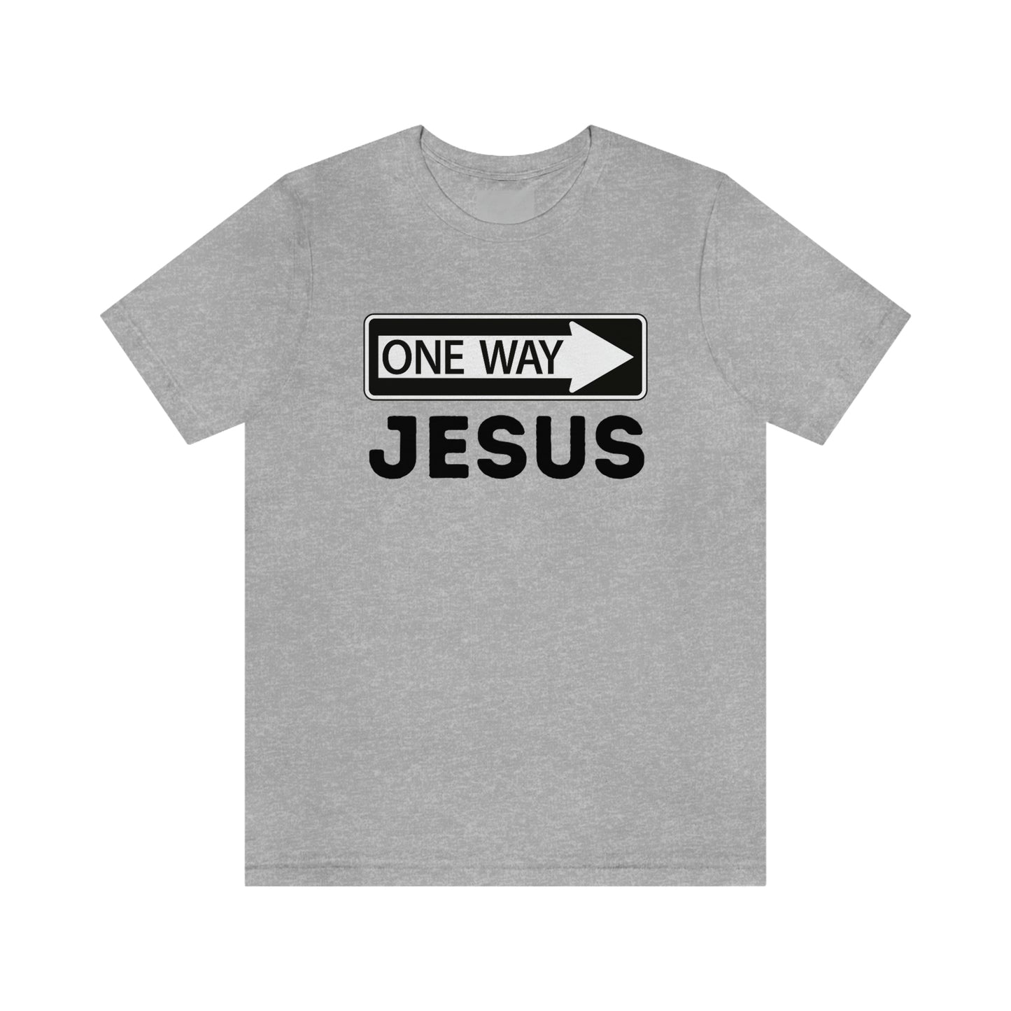 One way Jesus Men's t-shirt