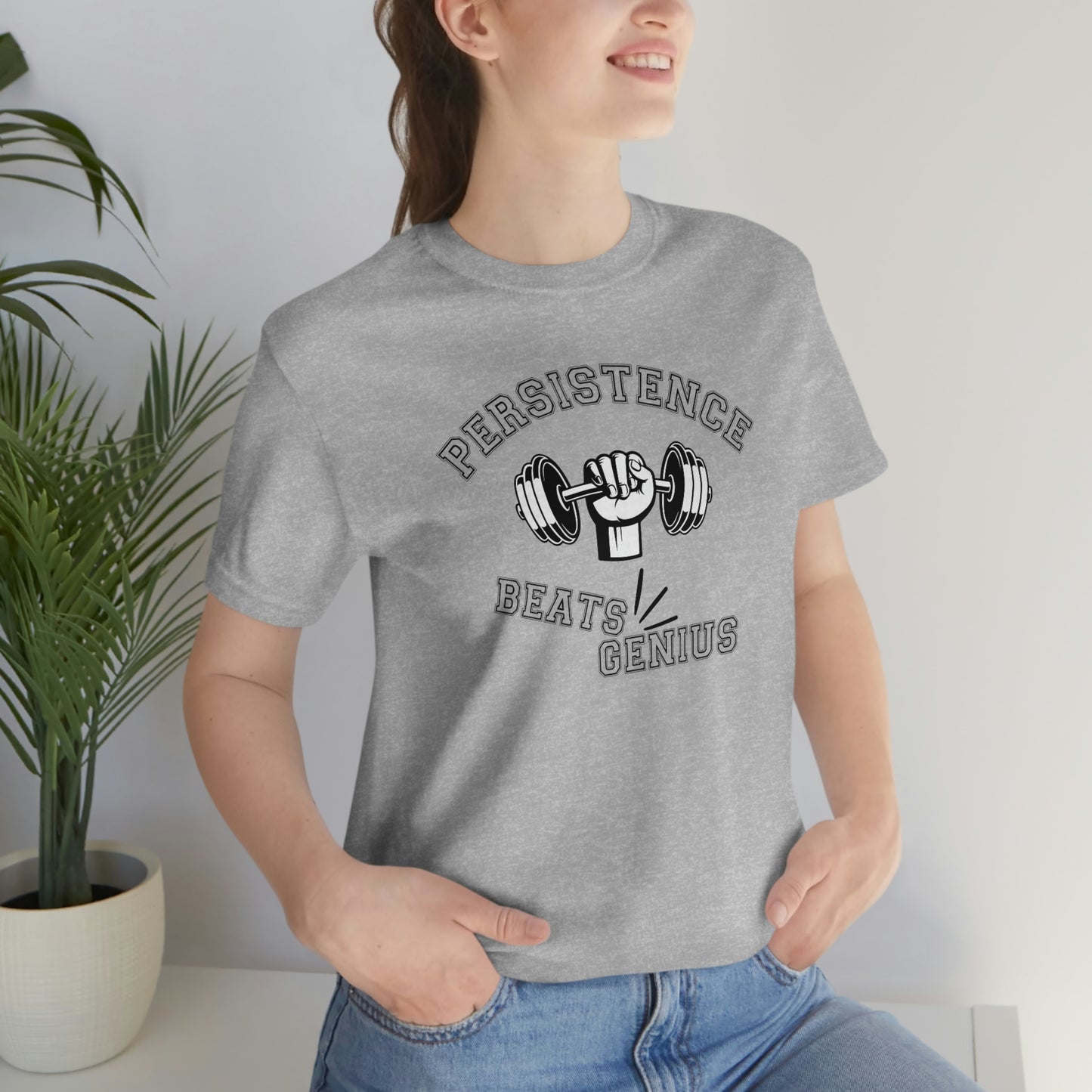 Persistence Beats Genius Women's t-shirt