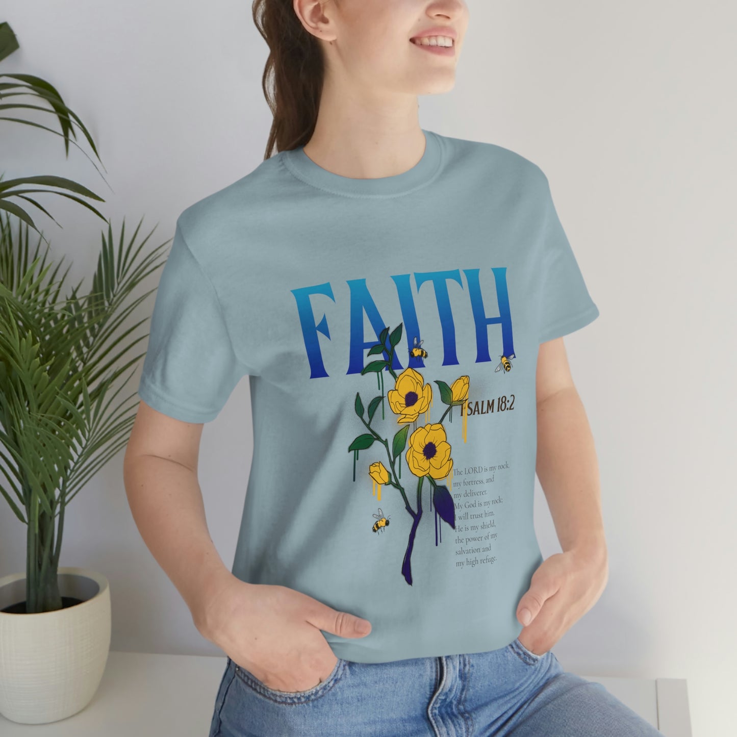 Faith Psalm 18:2 Women's T-shirt