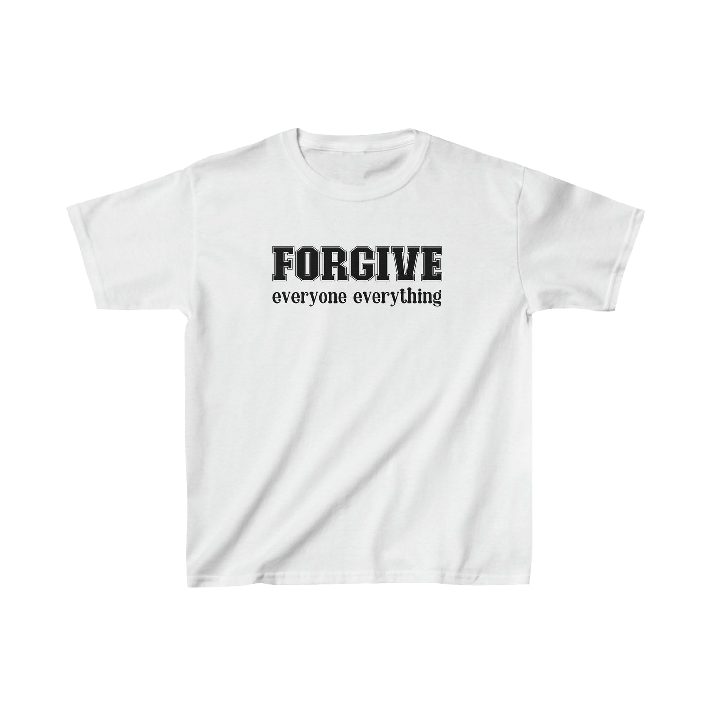 Forgive Everyone Everything Kids Cotton Tee