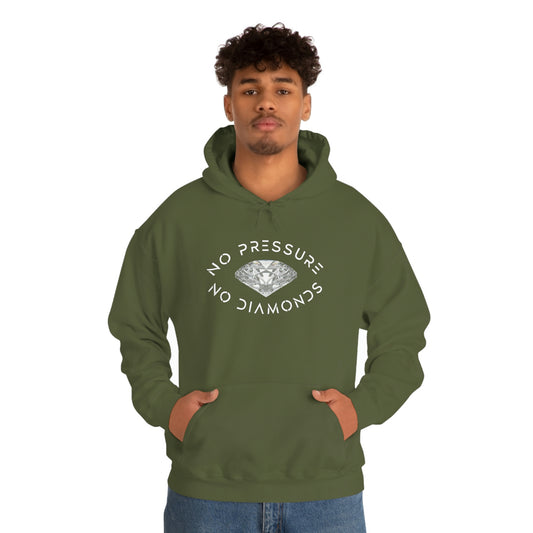 No Pressure No Diamonds Men's Hooded Sweatshirt