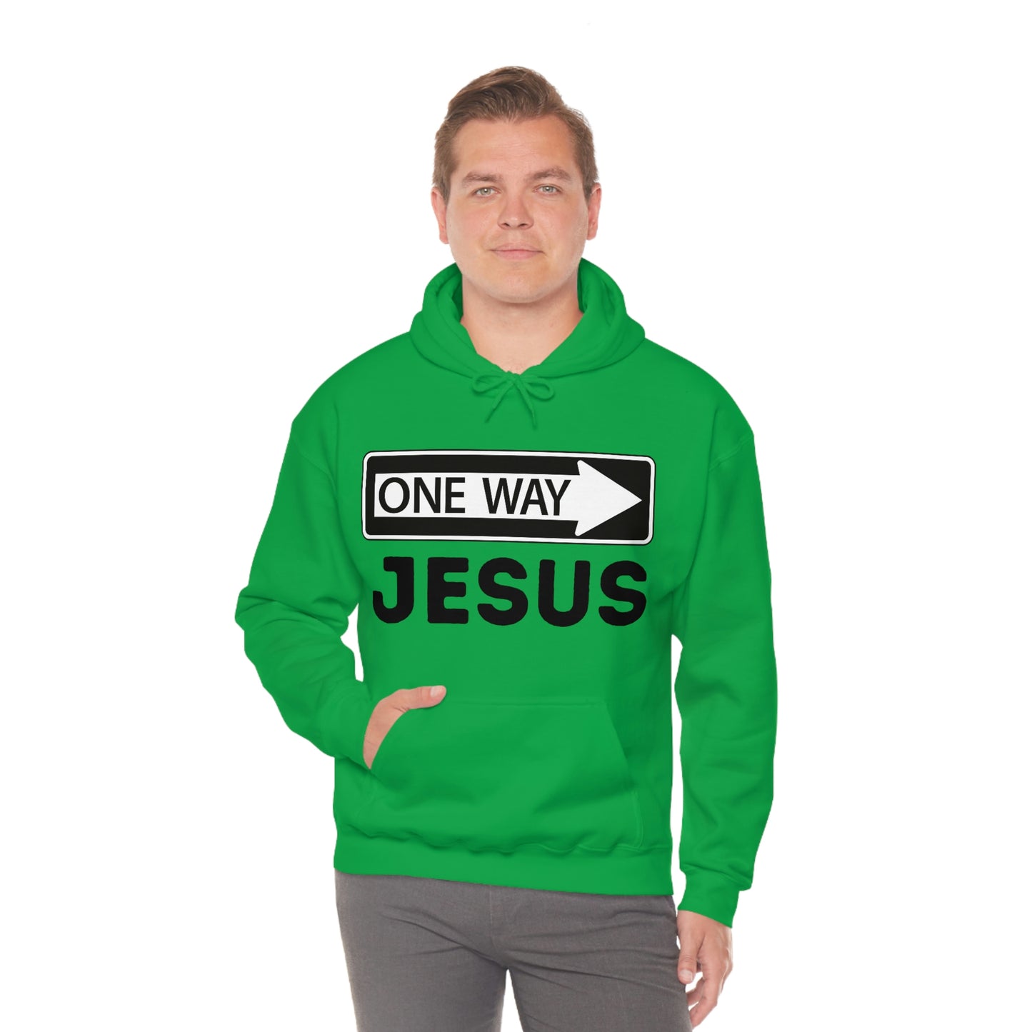 One Way Jesus Men's Sweatshirt