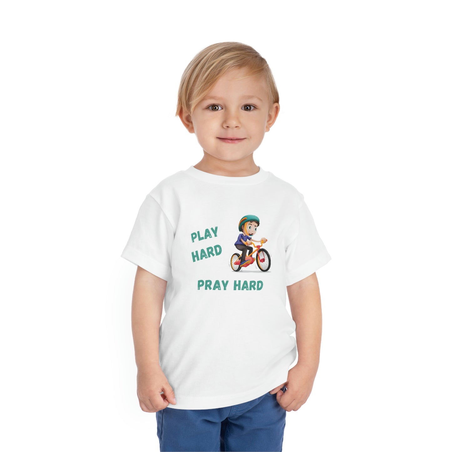 Play Hard Pray Hard Toddler t-shirt