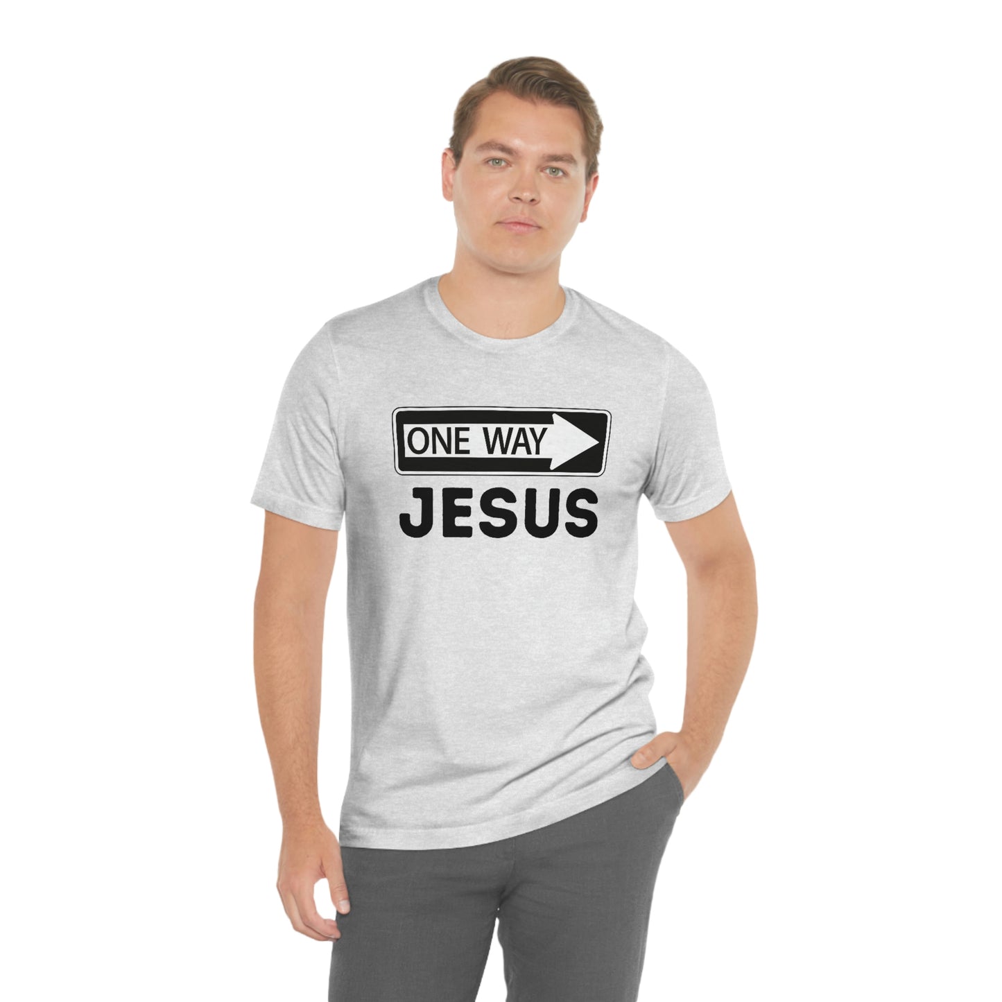 One way Jesus Men's t-shirt