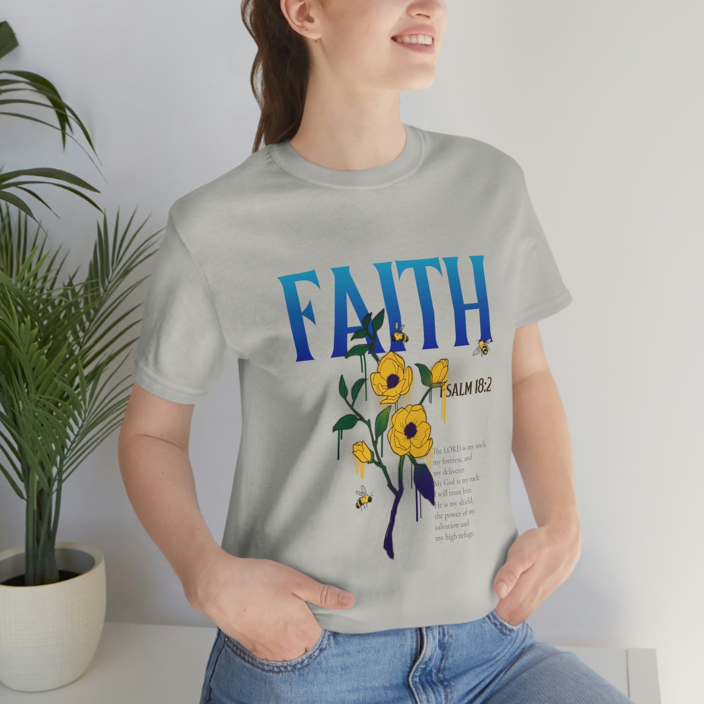 Faith Psalm 18:2 Women's T-shirt