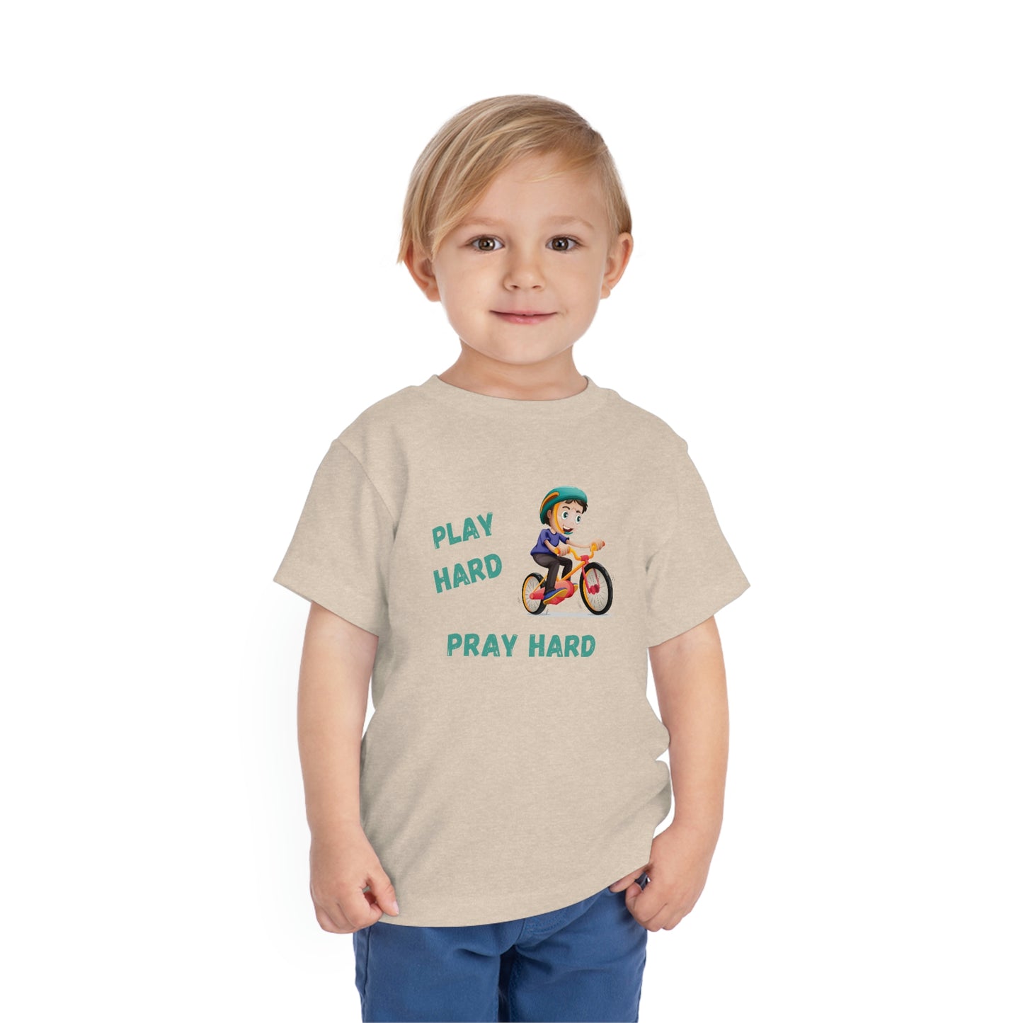 Play Hard Pray Hard Toddler t-shirt