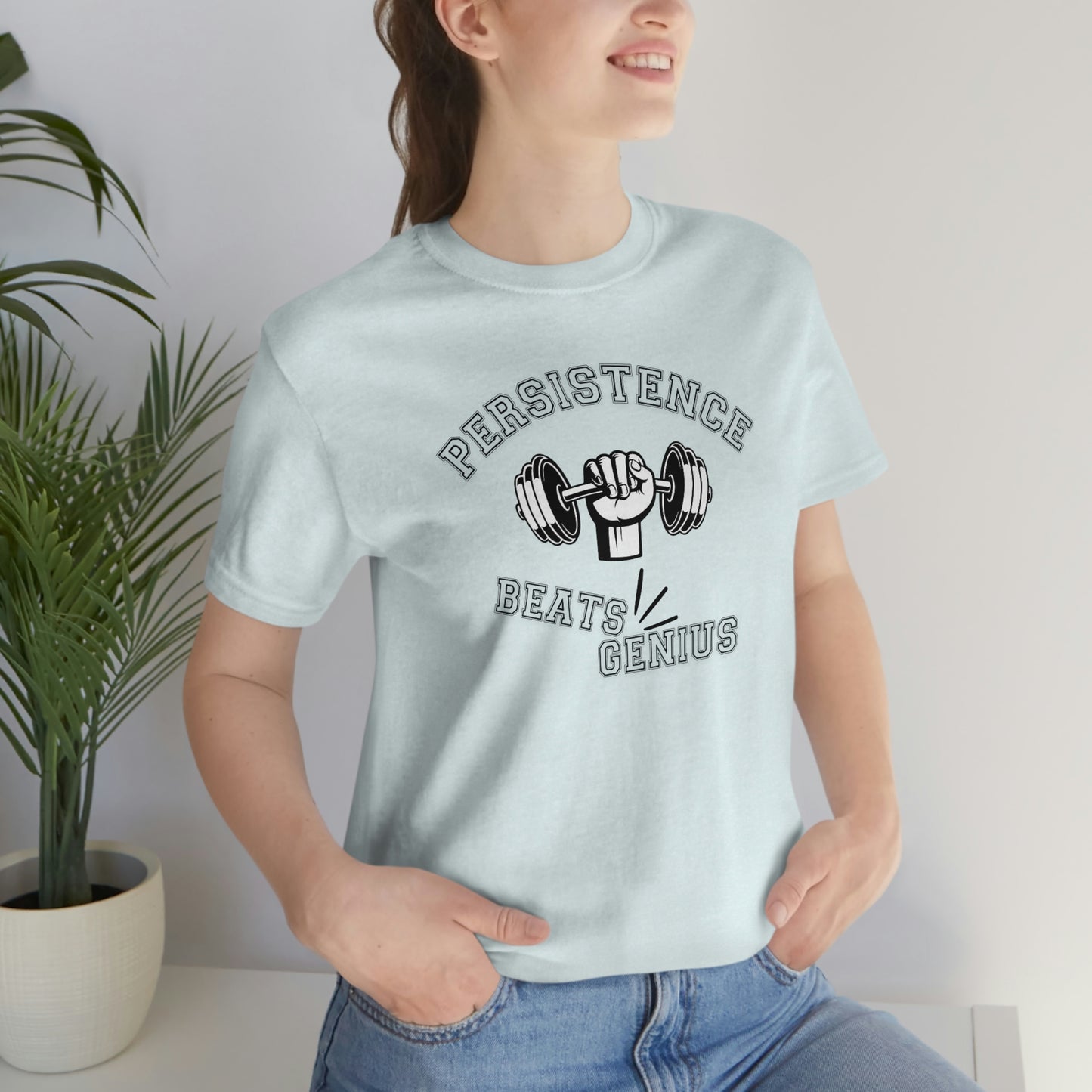 Persistence Beats Genius Women's t-shirt