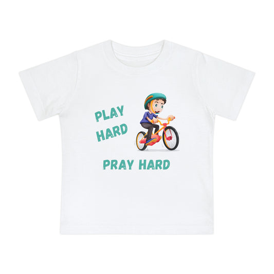 Play Hard Pray Hard Baby T-Shirt