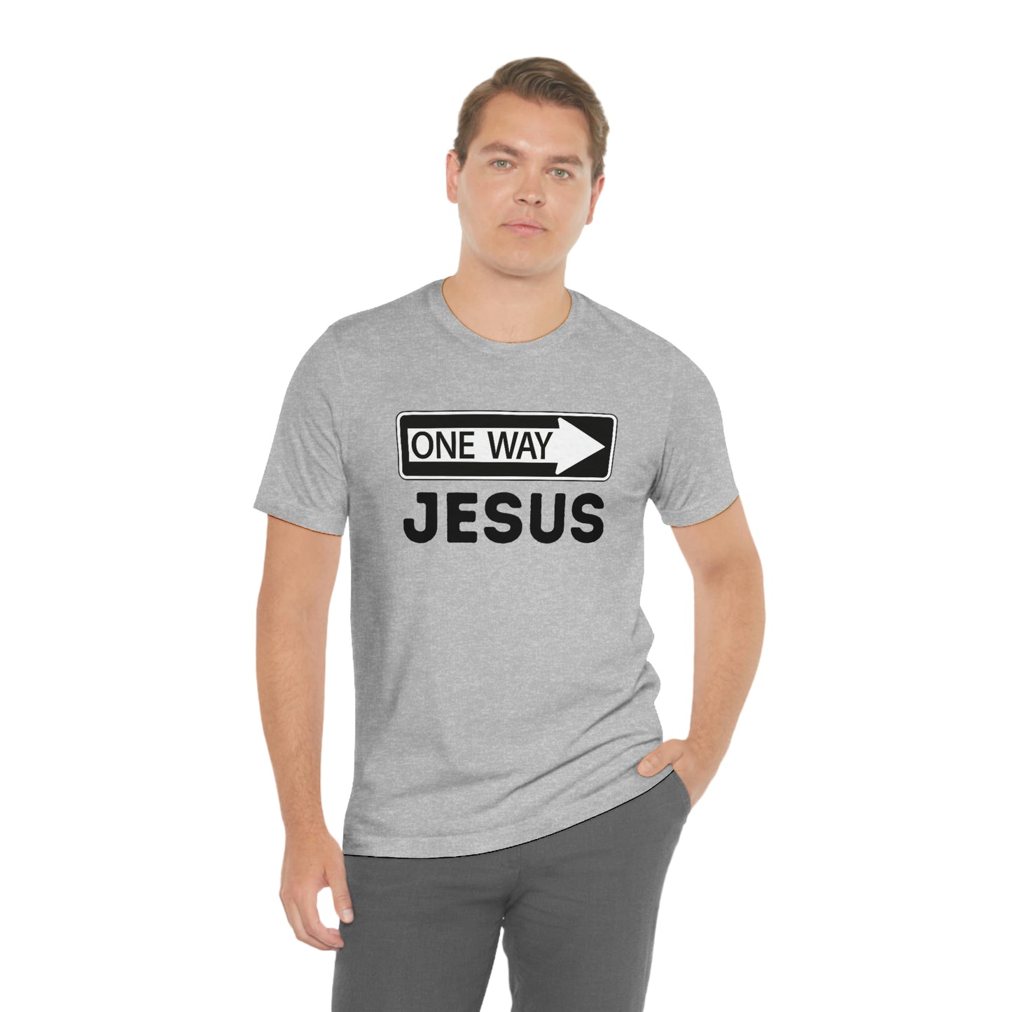 One way Jesus Men's t-shirt