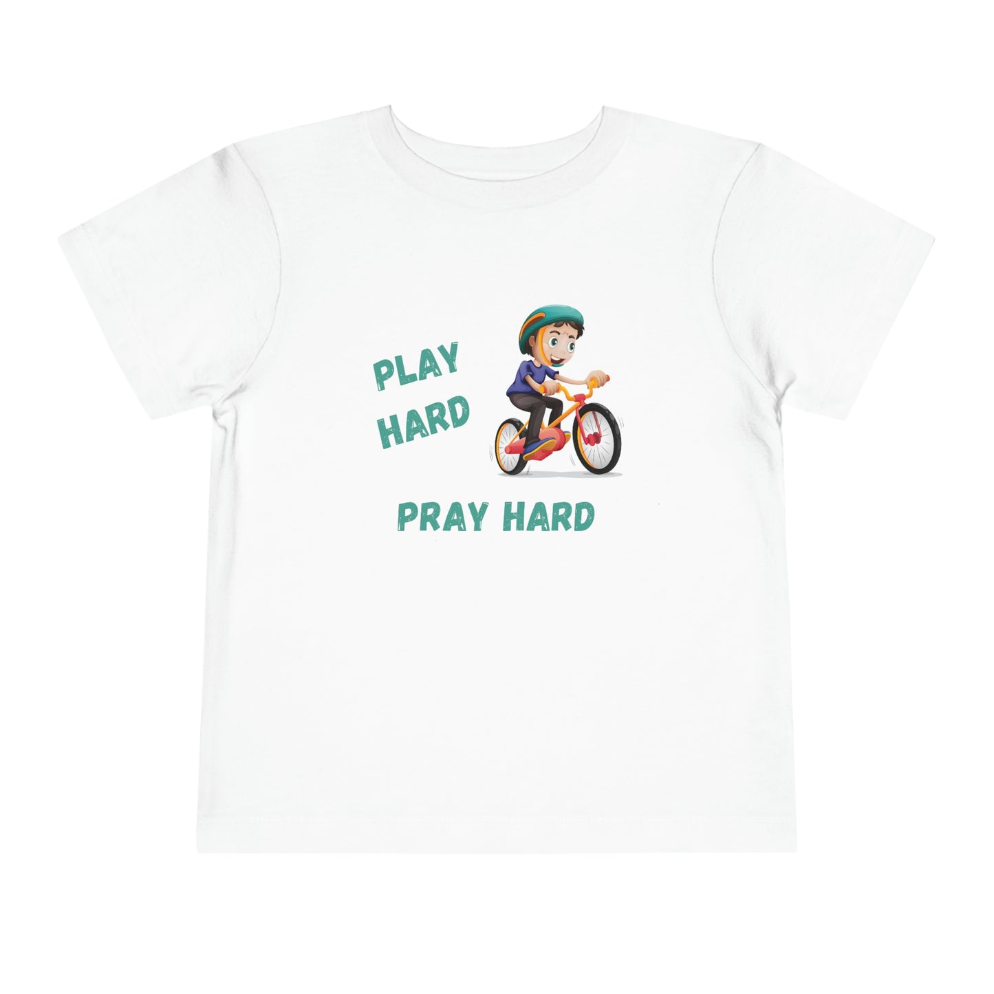 Play Hard Pray Hard Toddler t-shirt