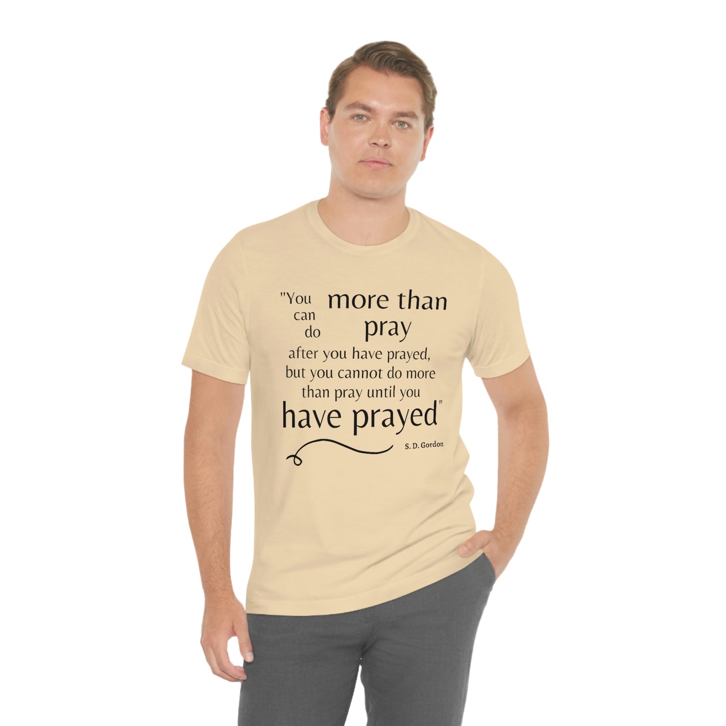 S.D. Gordon prayer quote Men's t-shirt