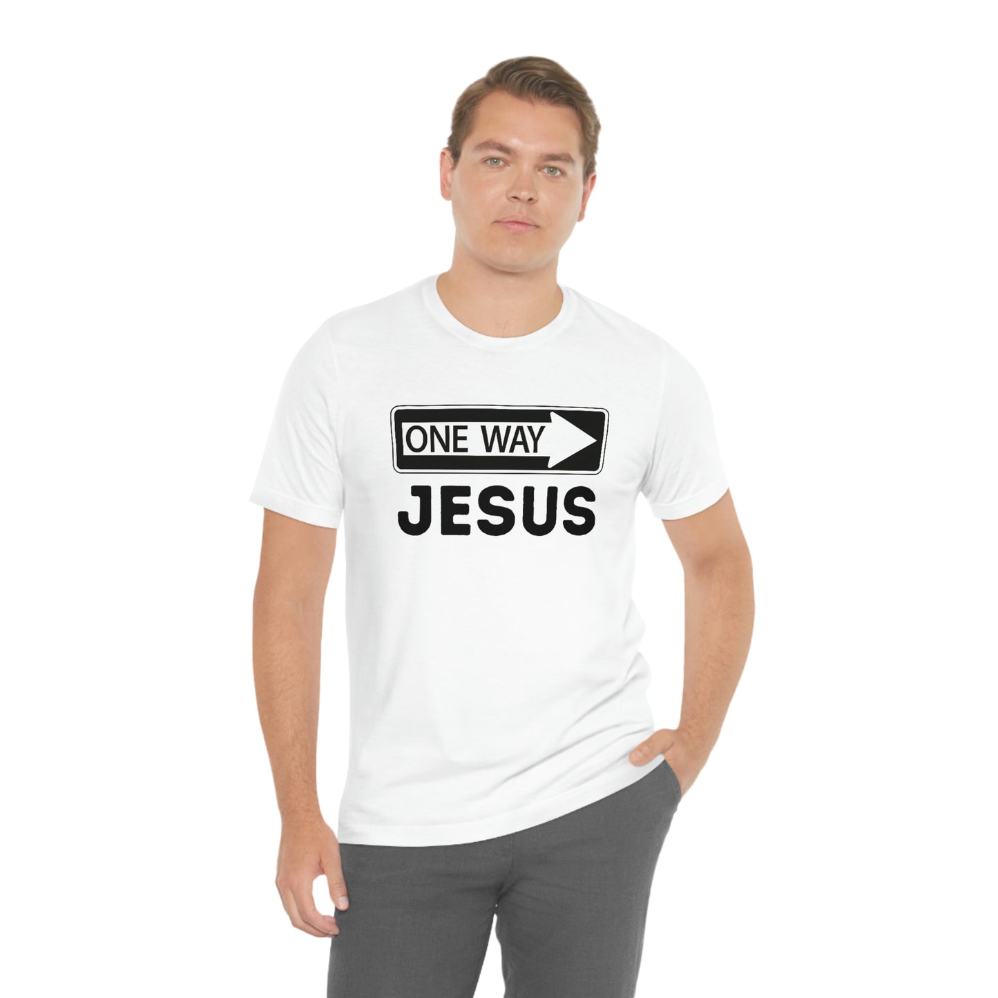 One way Jesus Men's t-shirt