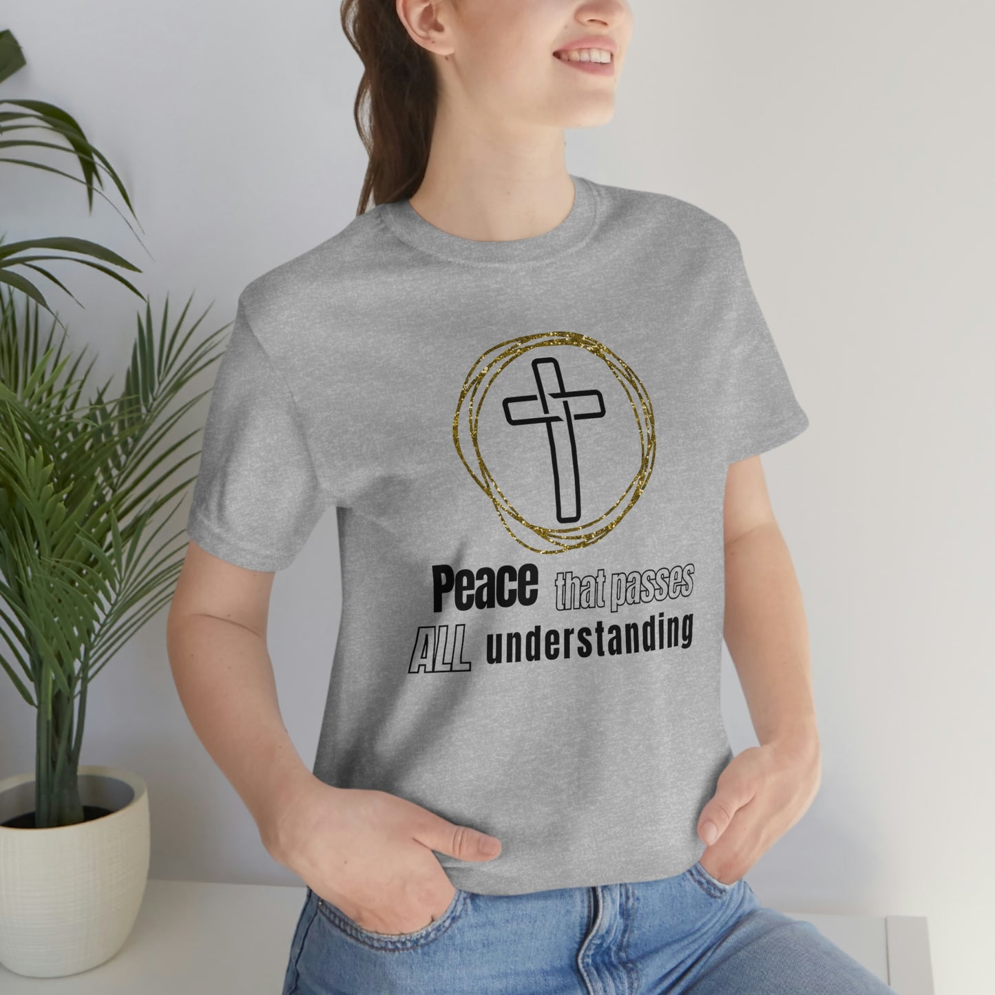 Peace that passes all understanding Unisex t-shirt