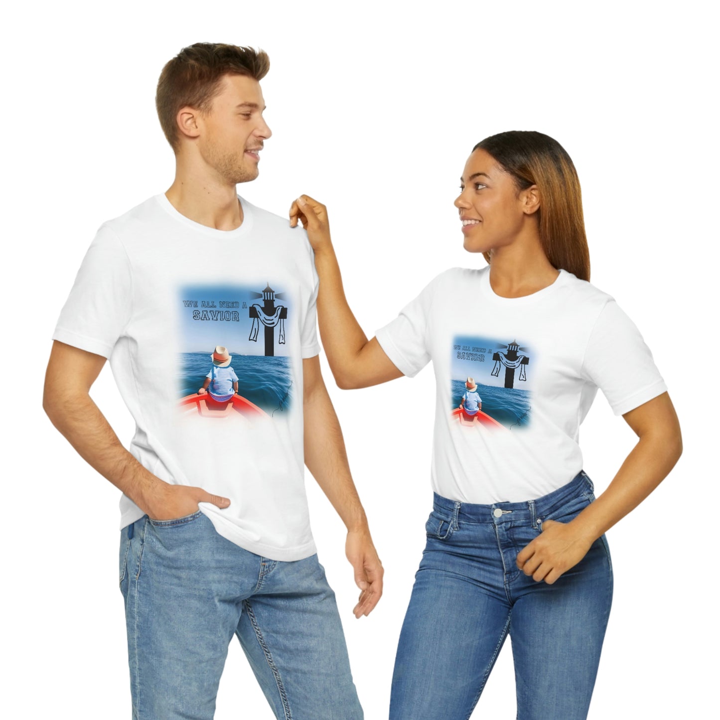 We All Need A Savior Unisex t-shirt