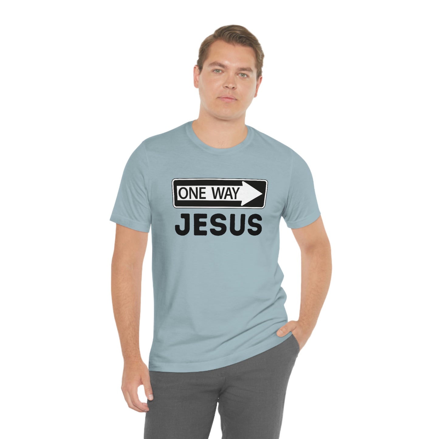 One way Jesus Men's t-shirt