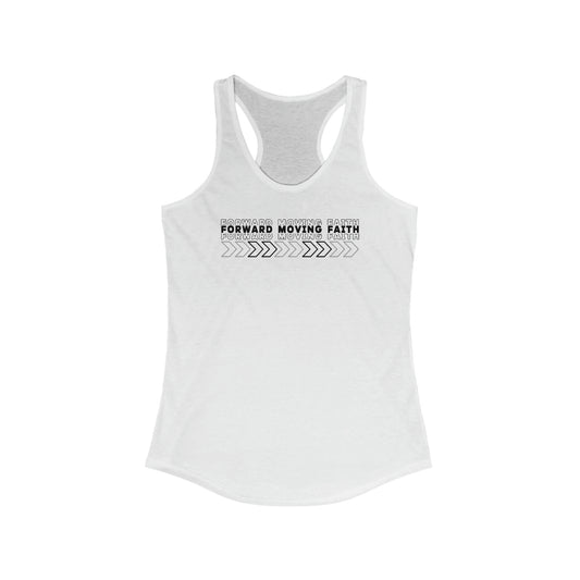 Forward Moving Faith Women's Racerback Tank