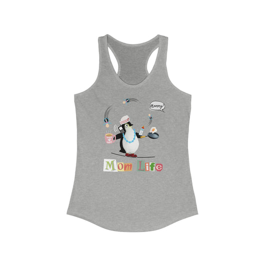 Mom Life Women's Racerback Tank